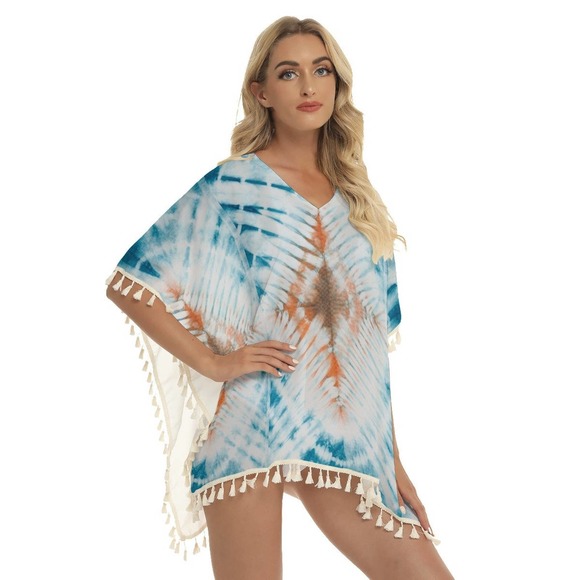 cover up for beach vacation swimwear beach essential boho hippie - Picture 1 of 5